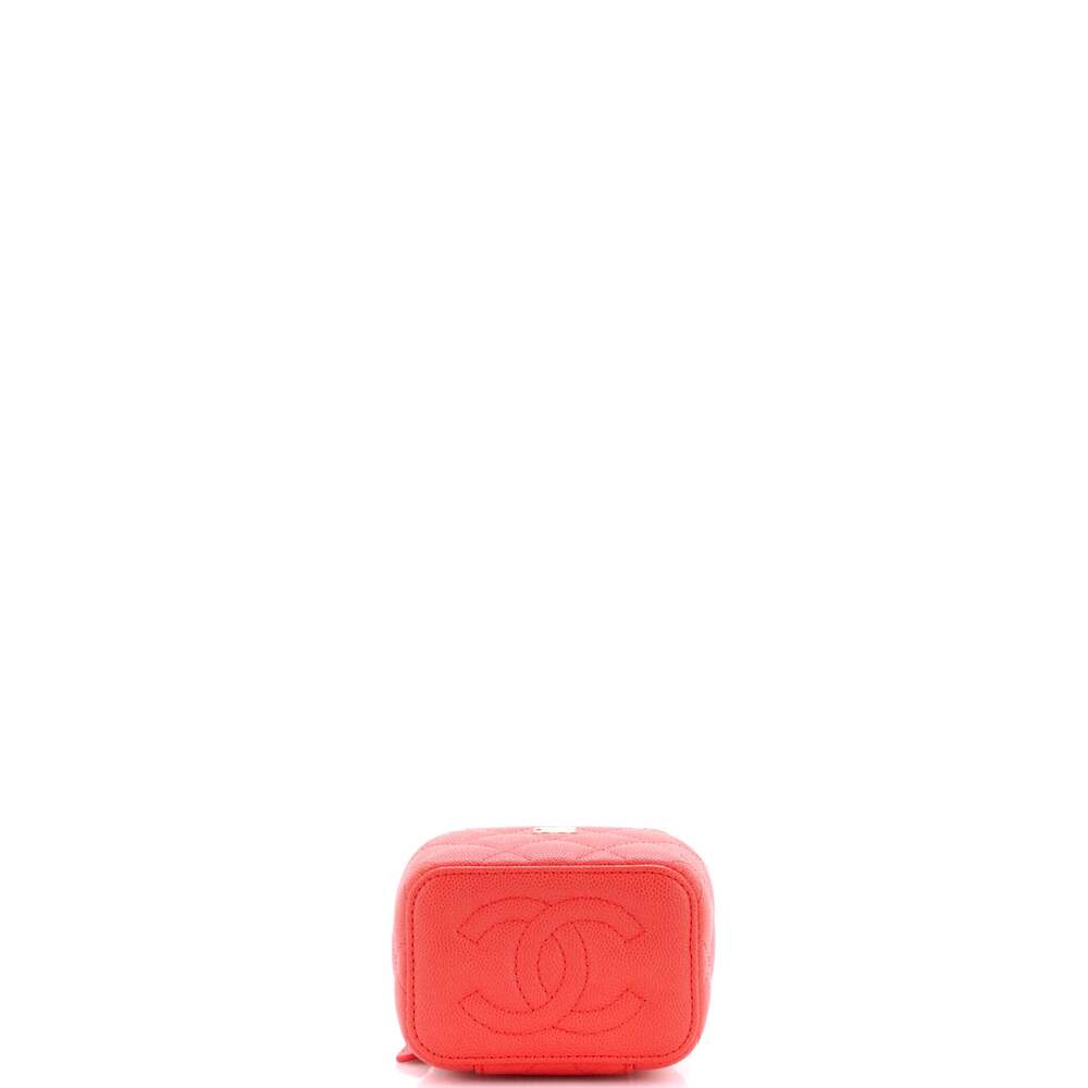 Chanel Classic Vanity Case With Chain #246397C32B - Picture 4 of 7